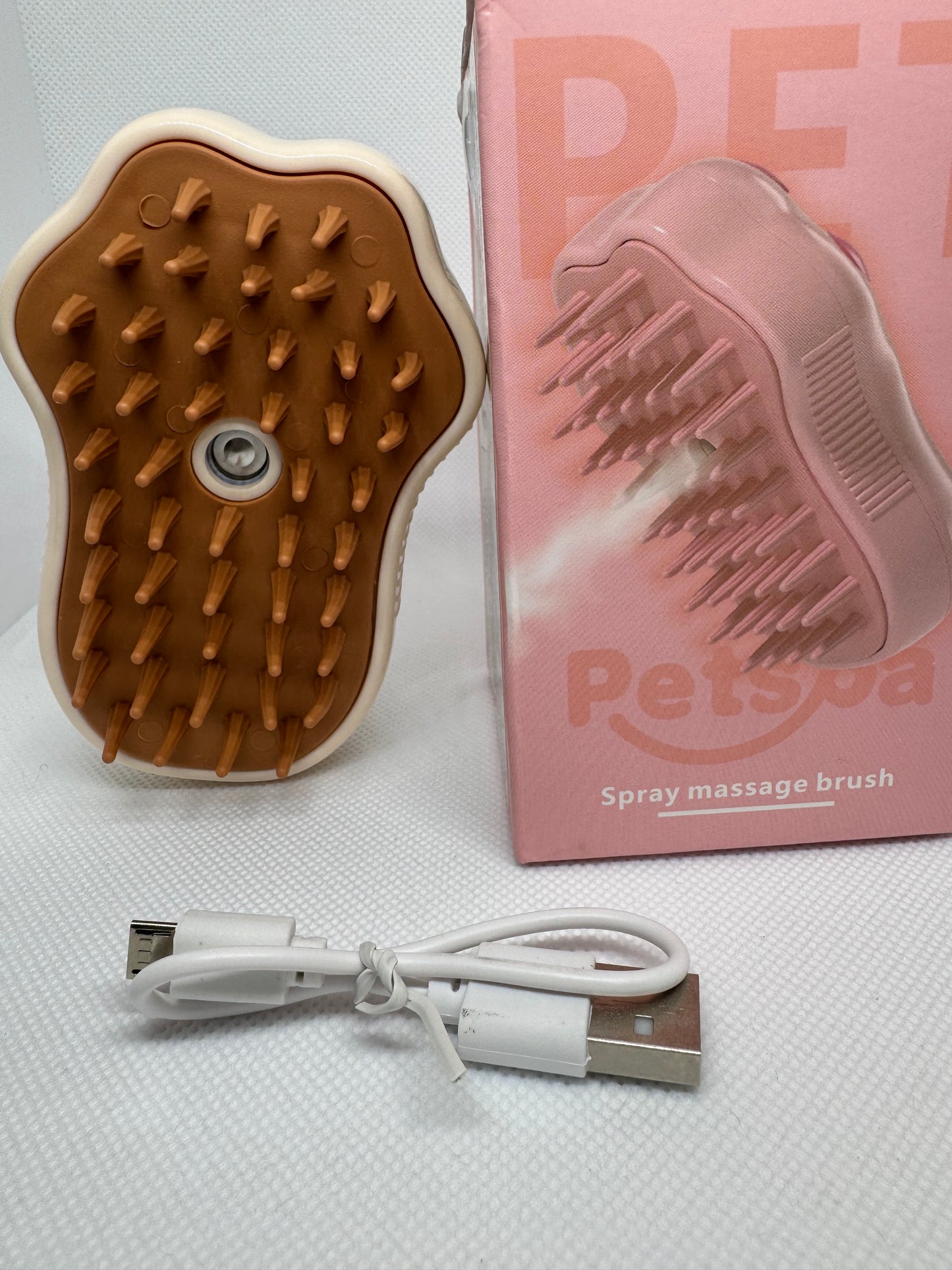 Steam Pet Brush For Cats & Dogs