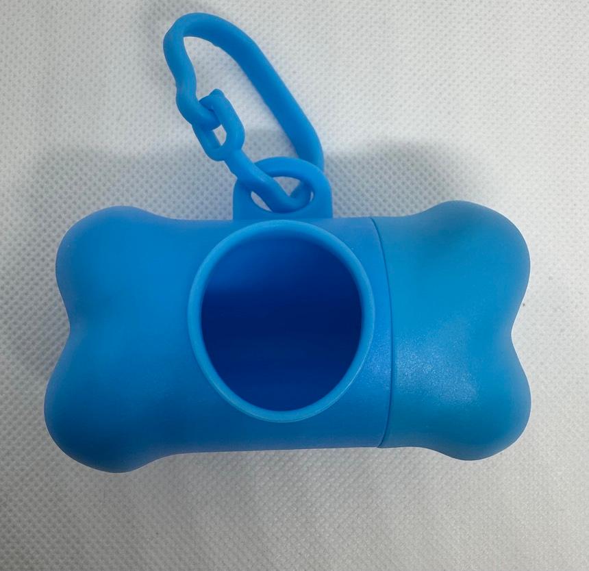 2 PCS Bone-Shape Dog Poop Bag Dispenser