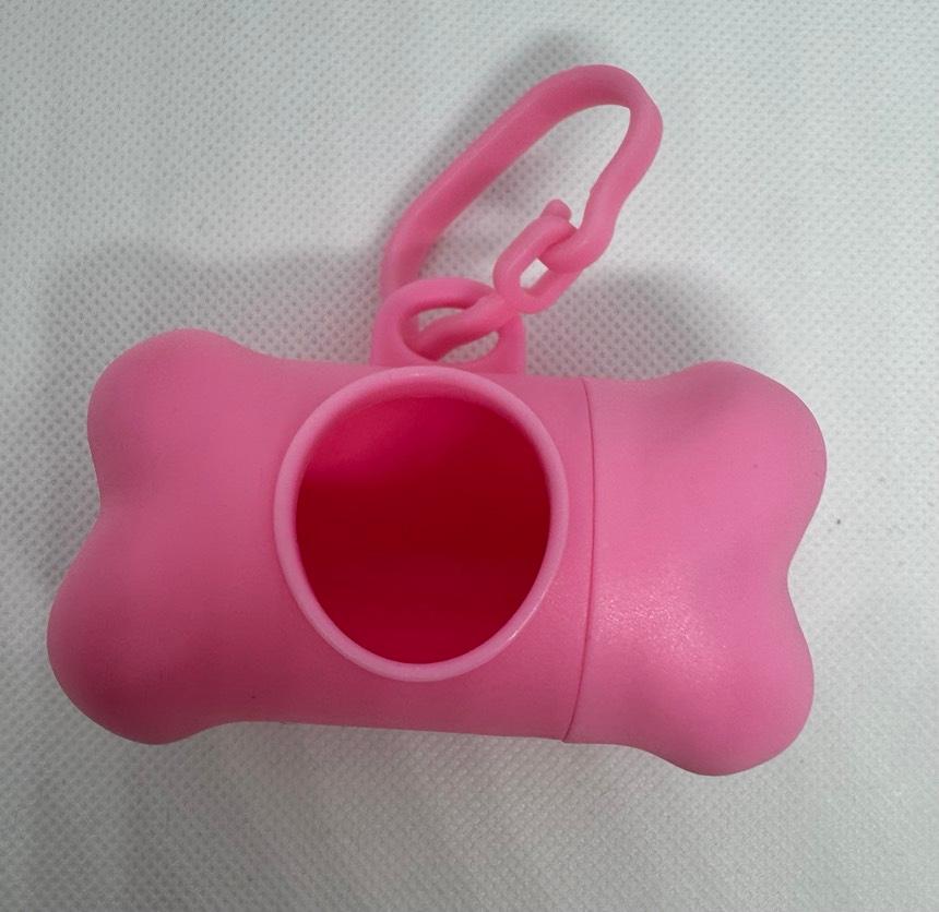 2 PCS Bone-Shape Dog Poop Bag Dispenser