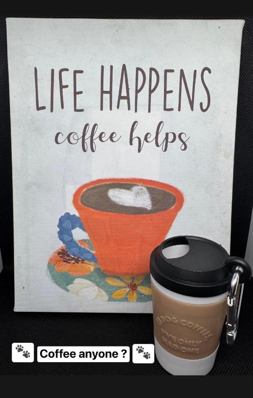 Coffee Cup-shaped Pet Poop Bag Dispenser