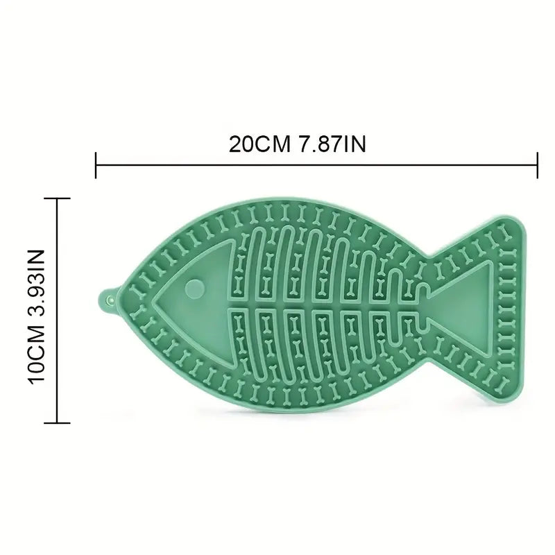 Slow Feeder Lick Mat with suction cups for Dogs or Cats (Other Colors coming soon)