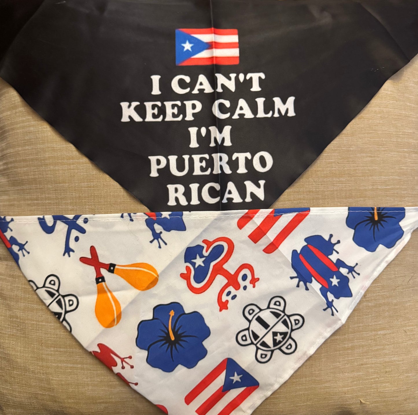 Puerto Rico Pet Bandana 1PC