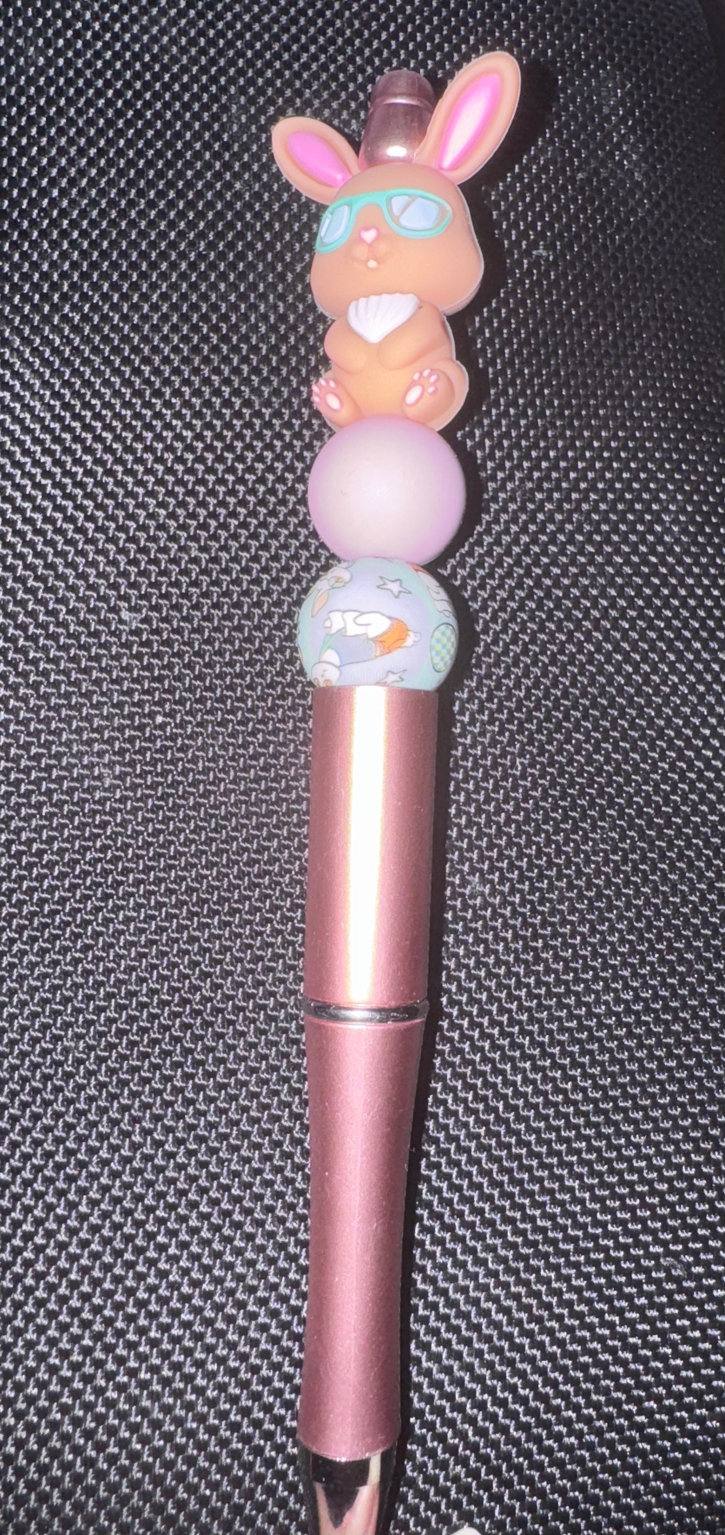 Beaded 3D Bunny Pens