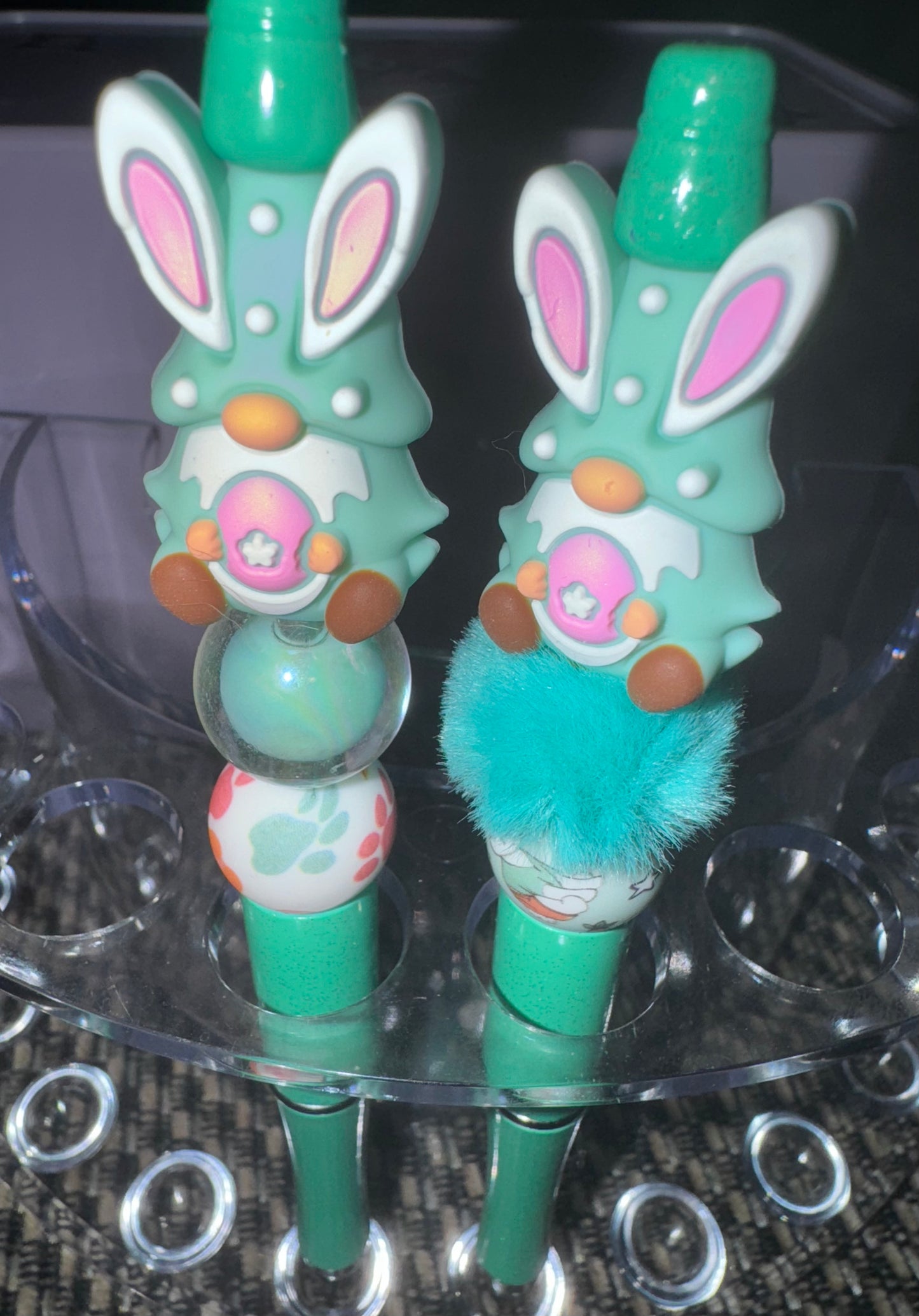 Beaded 3D Bunny Pens