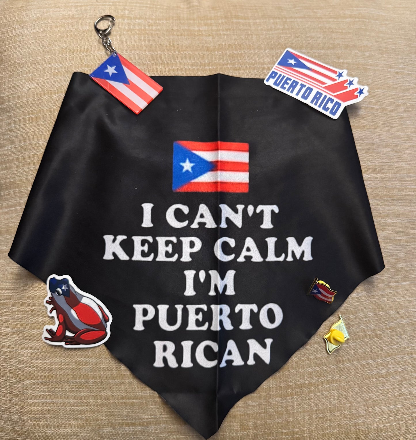 Puerto Rico Pet Bandana 1PC