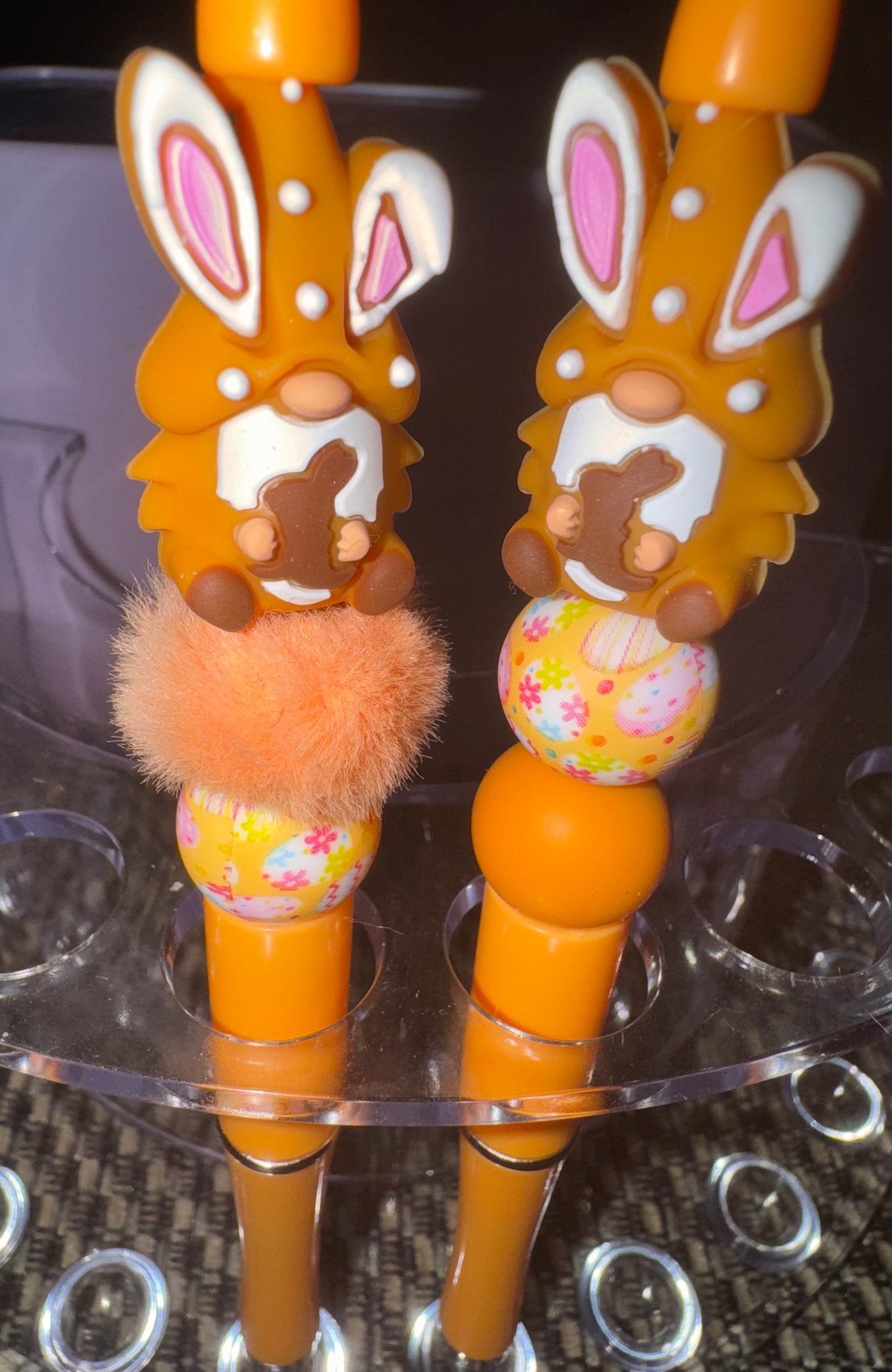 Beaded 3D Bunny Pens