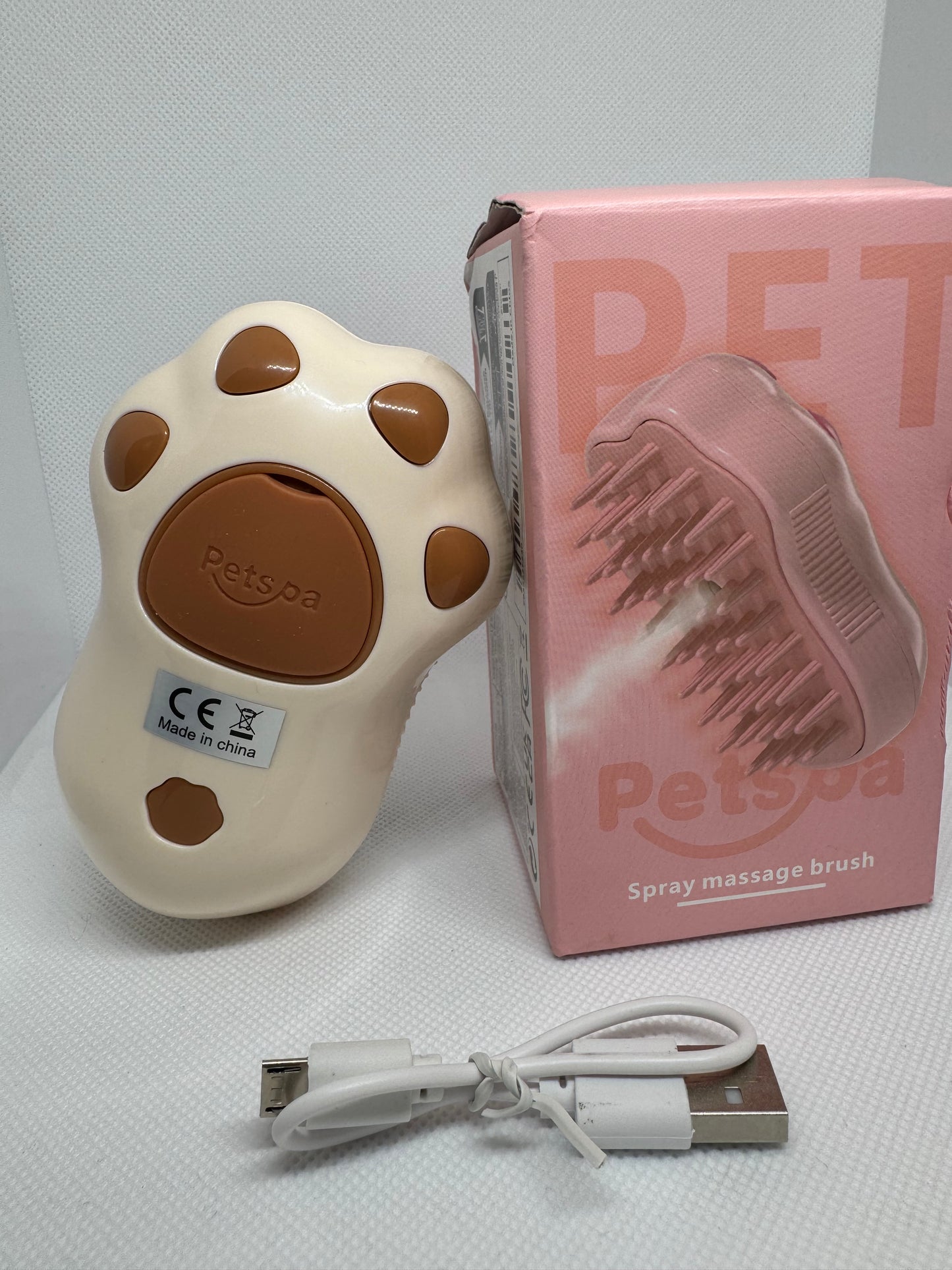 Steam Pet Brush For Cats & Dogs
