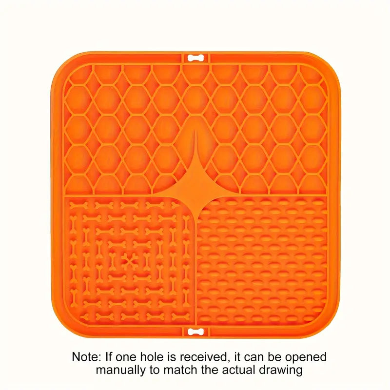 Slow Feeder Lick Mat with suction cups for Dogs or Cats (Other Colors coming soon)