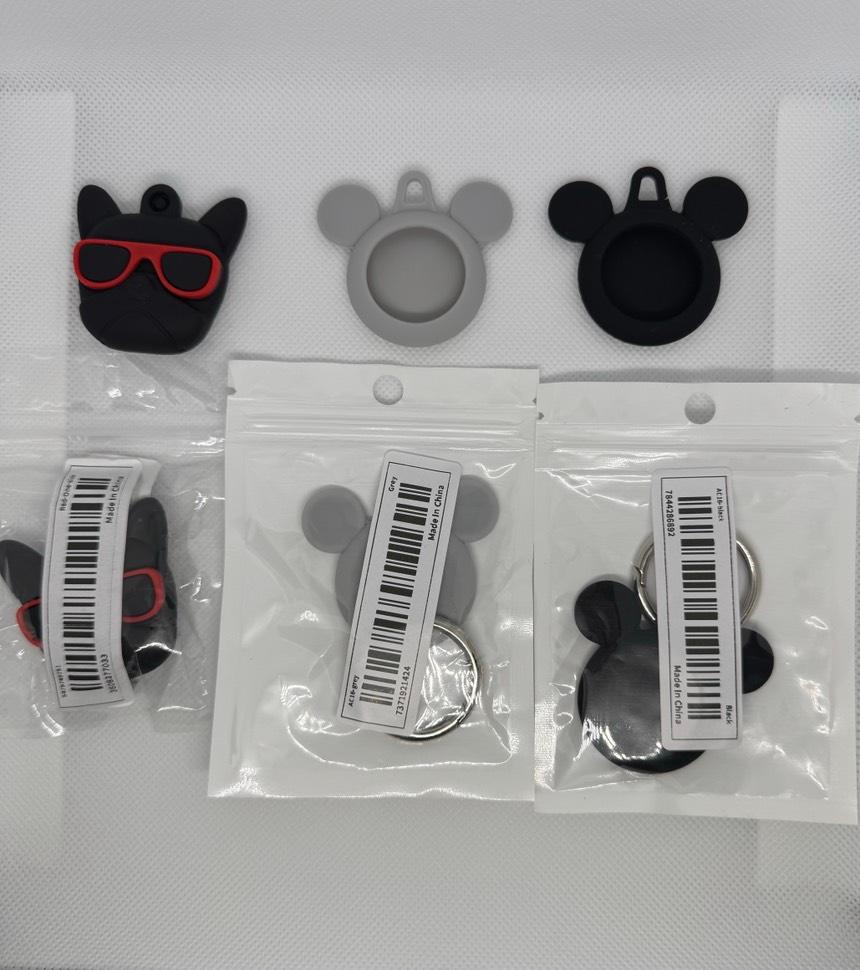 Compatible AirTag Case with Key rings