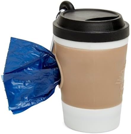 Coffee Cup-shaped Pet Poop Bag Dispenser