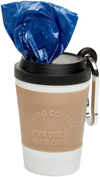 Coffee Cup-shaped Pet Poop Bag Dispenser