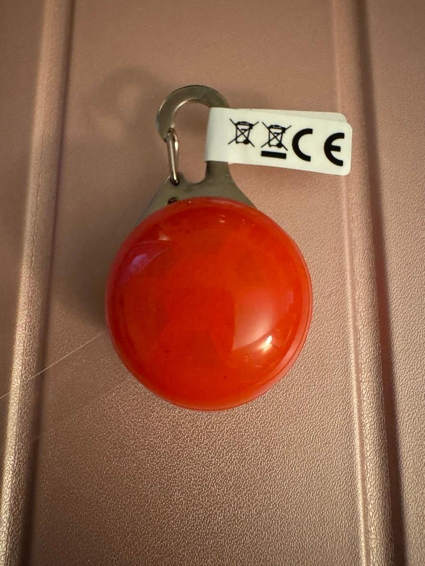 LED Safety Collar Light Charm