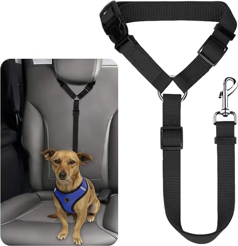 Car Headrest Restraint Adjustable Safety Leads Vehicle Seatbelt Harness