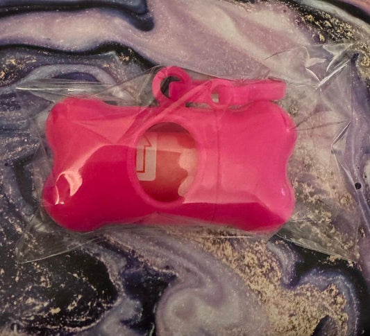 Bone-Shaped Dog Bag Dispenser W/Bag