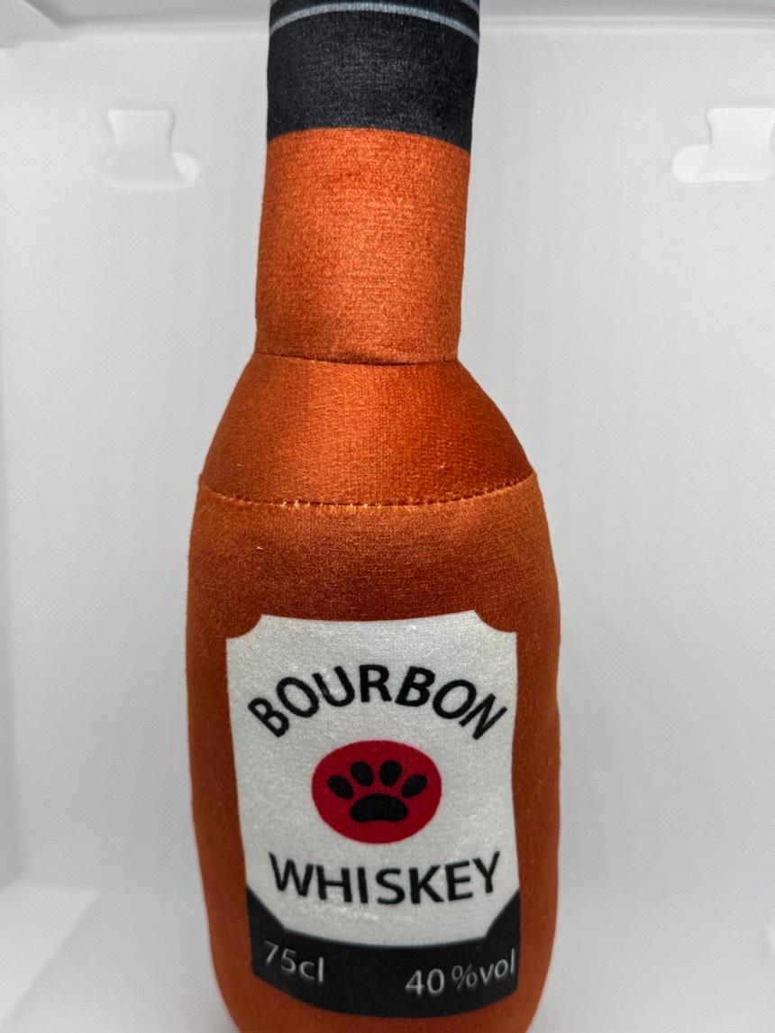 Squeaky Bottle Buddy Plush Toy for Dogs