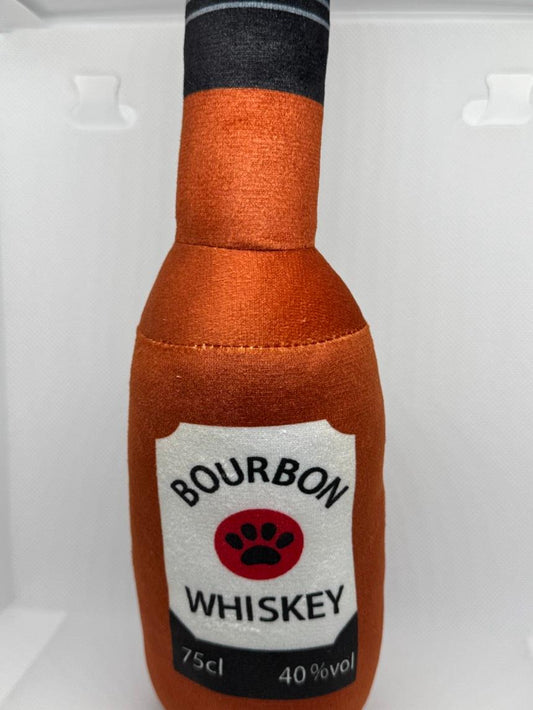 Squeaky Bottle Buddy Plush Toy for Dogs